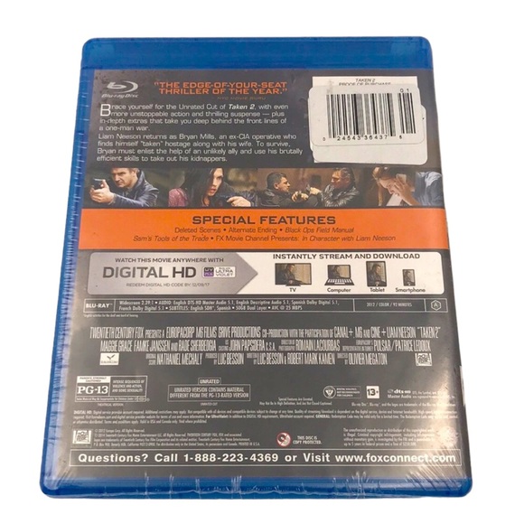Taken 2 Blu-ray Disc 📀 - Picture 2 of 2
